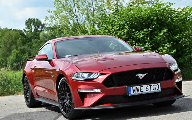 Ford Mustang cena 163221 przebieg: 11000, rok produkcji 2019 z Podkowa Leśna małe 497